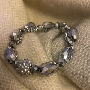 Gorgeous Silver stretch bracelet